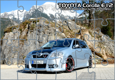 TRC Exclusive Puzzle TOYOTA COROLLA TSC E12 "Limited Edition" 264 Teile