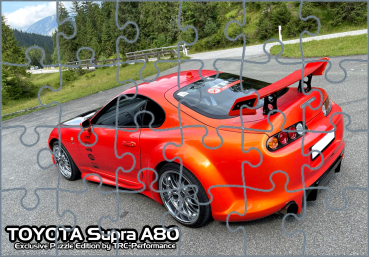 TRC Exclusive Puzzle TOYOTA SUPRA A80 "Limited Edition" 264 Teile