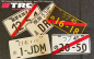Preview: JDM Japanisches Kennzeichen / Nummernschild (12.5.1) 1 Stück