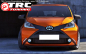 Preview: Frontspoileransatz Cup Lippe Toyota Aygo B4 (Schwarz Glänzend)