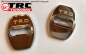 Preview: TRD Look Türschloss-Blenden Cover mit Logo Hochglanz Chrome (2 Stück)