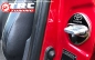 Mobile Preview: Türschloss-Blenden Cover mit Toyota Logo Hochglanz Chrome (2 Stück)