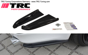 Rear Bumper Spoiler Appron left / right Lexus IS XE2 (Black Highgloss)