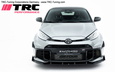 Preview: Frontspoileransatz + Flaps Toyota GR Yaris Facelift (Schwarz Glänzend)