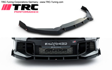 Preview: Frontspoileransatz + Flaps Toyota GR Yaris Facelift (Schwarz Glänzend)