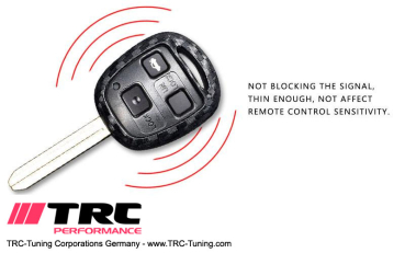 Preview: TOYOTA Schlüssel-Cover Hülle (Carbon-Look)