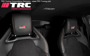 CARBON Headrest Seat Covers Toyota GR Yaris