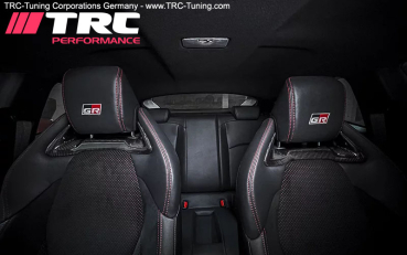CARBON Headrest Seat Covers Toyota GR Yaris