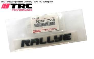 GR Yaris "RALLYE" Original Toyota Emblem Logo Badge Rear Trunck