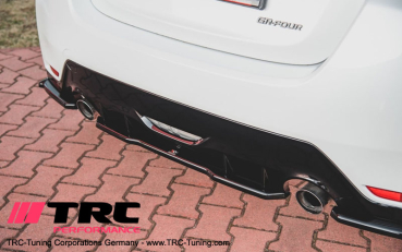 Preview: Heck-Diffusor Mittelteil Toyota GR Yaris XP21 (Schwarz Glänzend)
