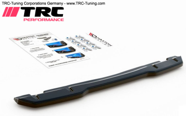 Preview: Heck-Diffusor Mittelteil Toyota GR Yaris XP21 (Schwarz Glänzend)