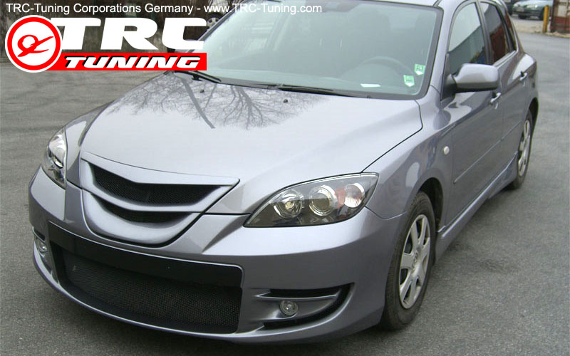Trc Tuning Corporations Germany E K Toyota Lexus Mazda Tesla Tuning Developments Trc Performance Front Bumper Spoiler Tuned Style Mazda 3 Bk