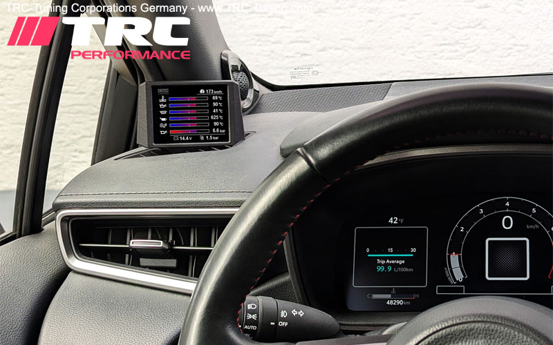 LHD CANchecked MFD28 Gen2 2.8" Daten-Display Toyota Corolla E21 (incl. GR Corolla)