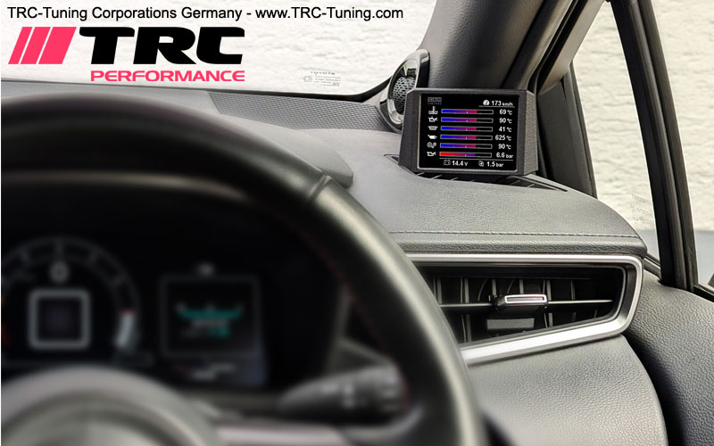RHD CANchecked MFD28 Gen2 2.8" Daten-Display Toyota Corolla E21 (incl. GR Corolla)