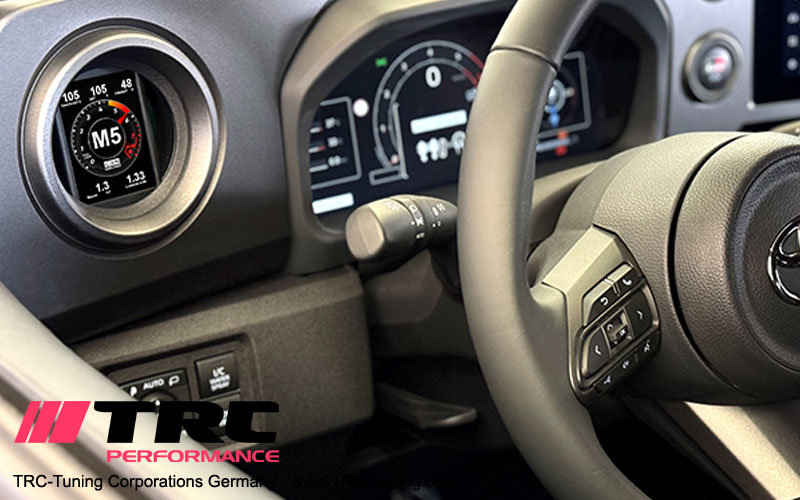 LHD CANchecked MFD28 Daten-Display Toyota GR Yaris (FACELIFT)