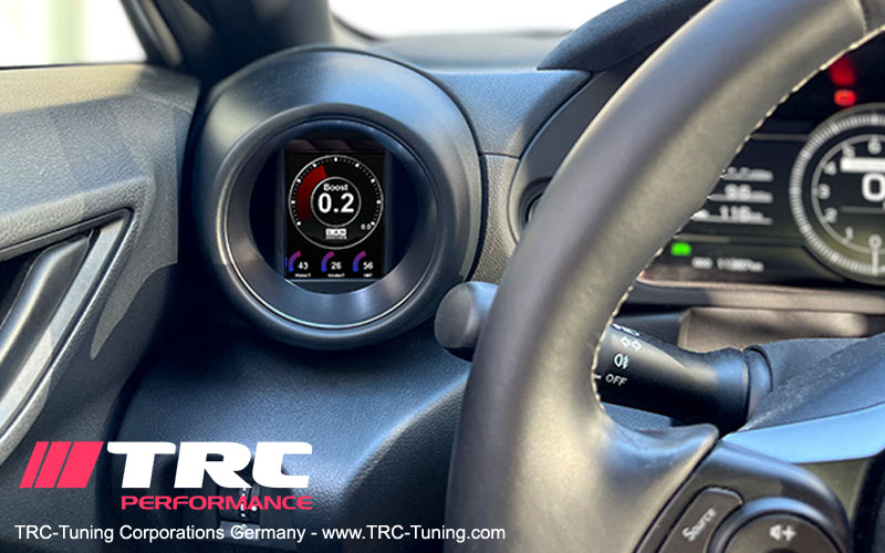 LHD CANchecked MFD28 Daten-Display Toyota GR Yaris (FACELIFT)