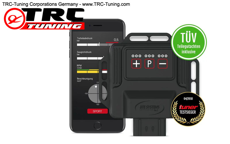 DTE PowerControl X PerformanceKit with App-Control Toyota Auris E15 1.4l D-4D till 2009