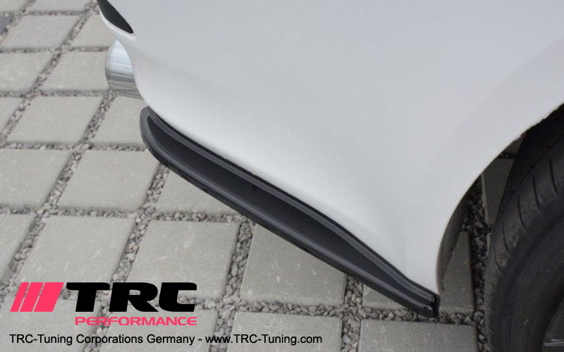 Rear Bumper Spoiler Appron left / right Lexus IS XE2 (Black Highgloss)