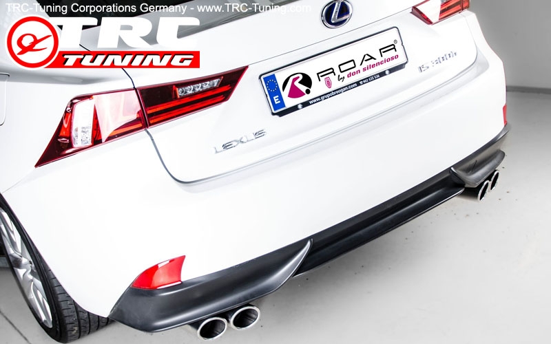 ROAR by Don Silencioso Sport-Duplex-Endschalldämpfer Lexus IS200t / IS300h Hybrid XE3(a)