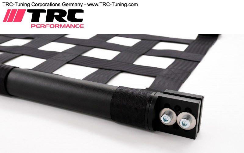 CLUPSPORT Strebe mit Fangnetz Toyota GR Yaris (Carbon/ Netz Schwarz)