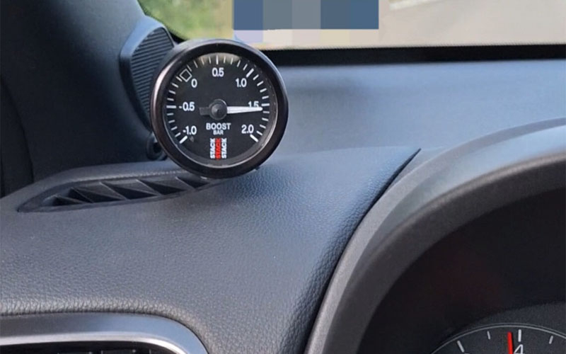 Toyota GR Yaris Anzeigenhalterung 52mm RECHTS (2fach)