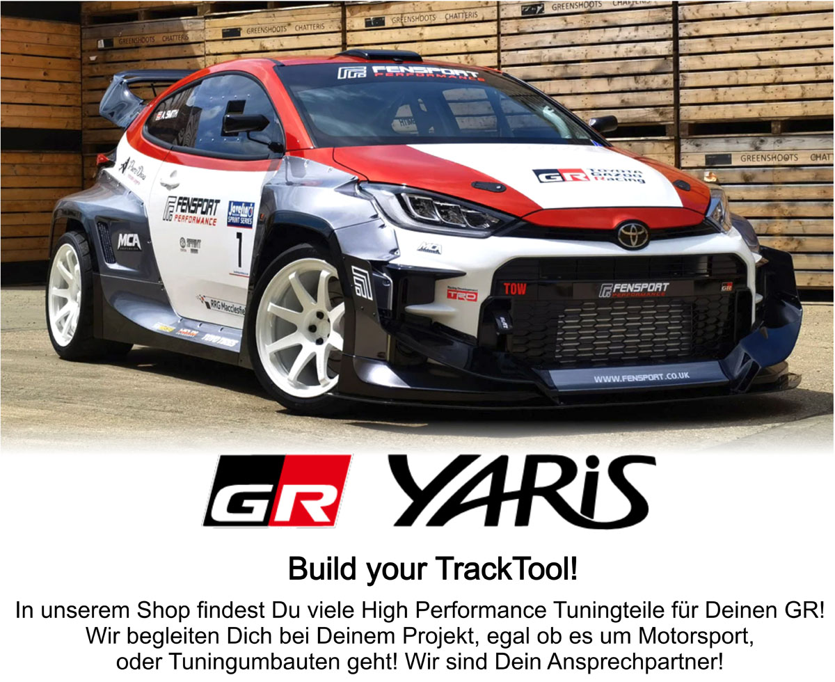 Toyota GR Yaris Build Your TrackTool!