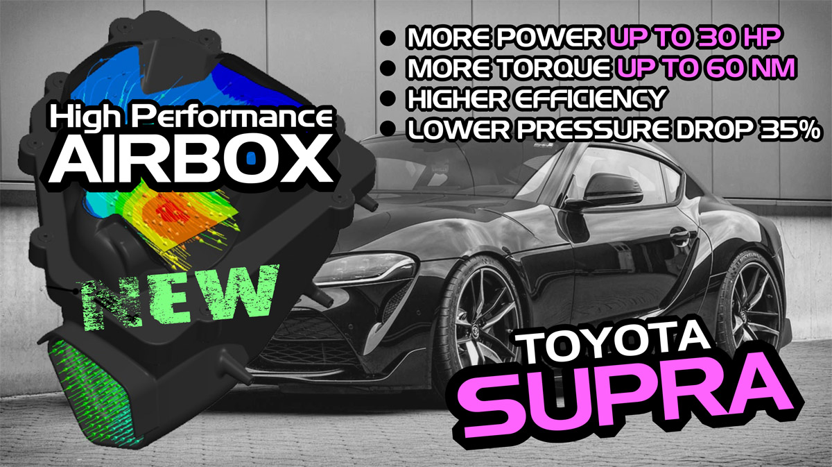 High Performance Airbox Toyota Supra A90